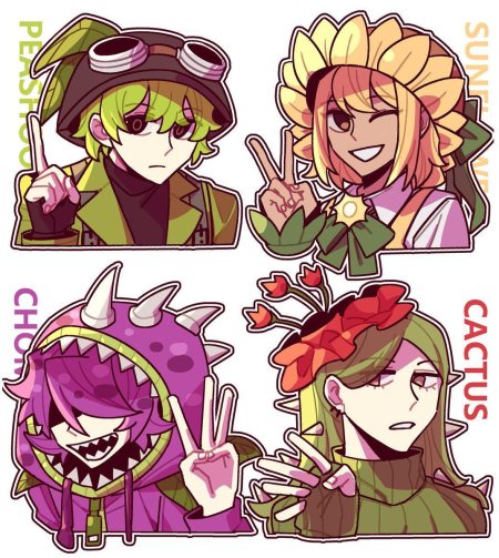 Растения против зомби аниме