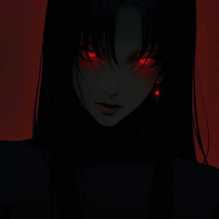 Темные аниме девушки