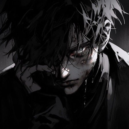 Аниме арт темный