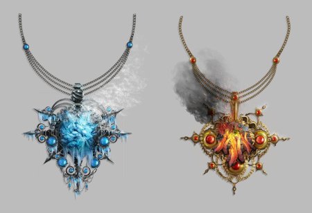 Артефакт амулет фэнтези арт