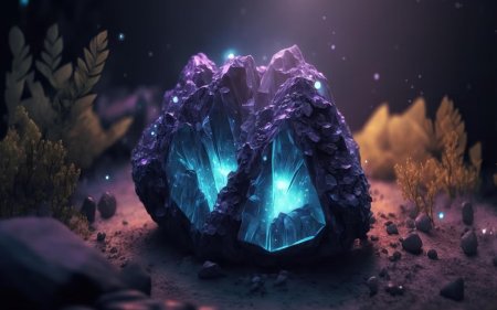 Светящиеся кристаллы