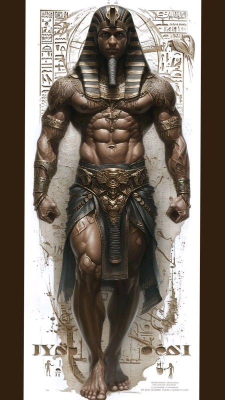 Анубис и клеопатра