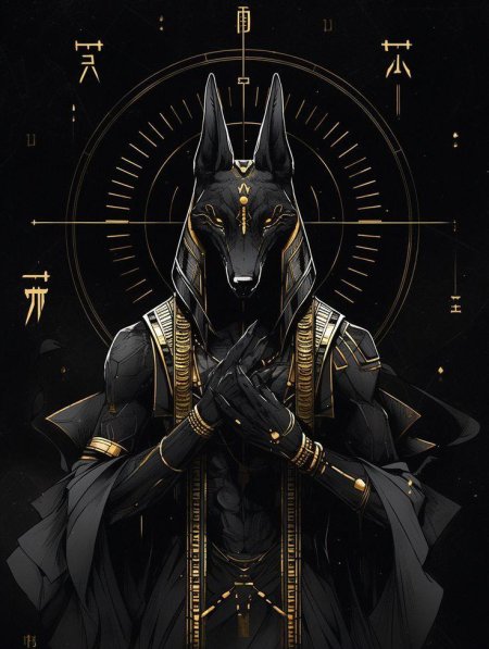 Бог древнего египта анубис