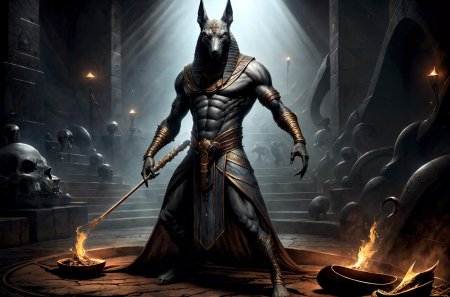 Анубис египетский бог