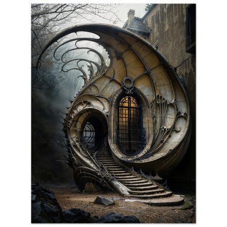 Дом необычный