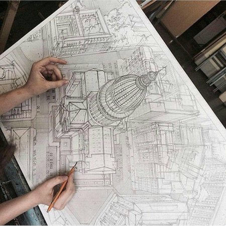 Архитектурные эскизы