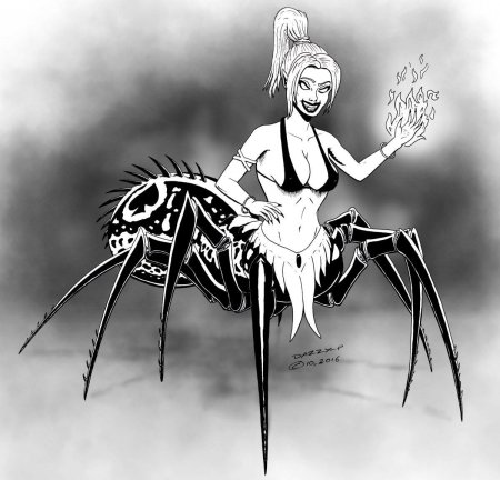 Паучиха арахна