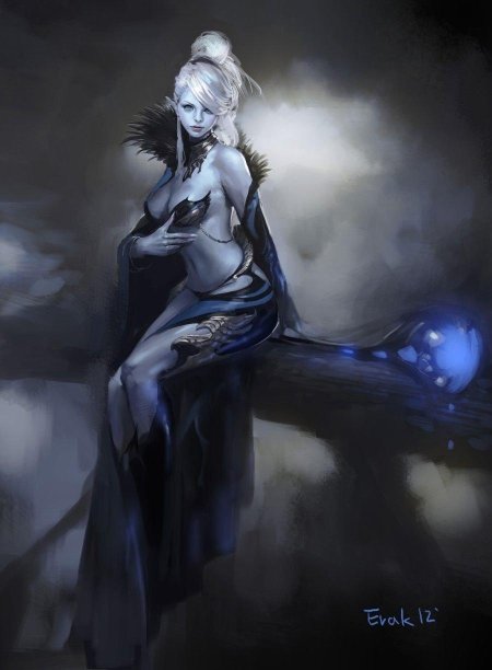 Темный эльф девушка