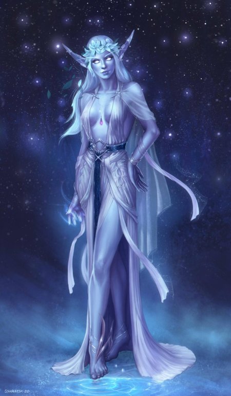 Варкрафт белоснежный эльф