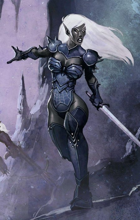 Темный эльф дзирт до'урден