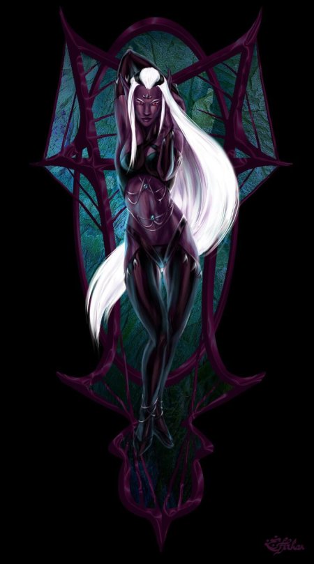 Королева нуалия тёмный эльф