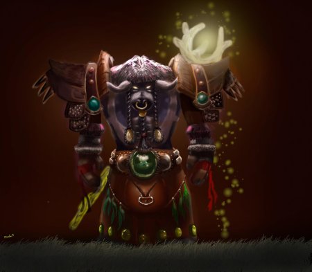 Варкрафт таурен друид