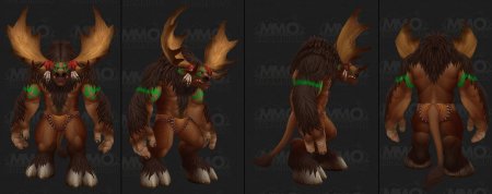 Таурены крутогорья друиды облики