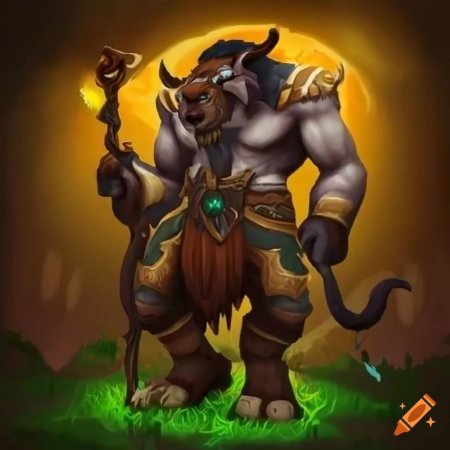 Таурен друид