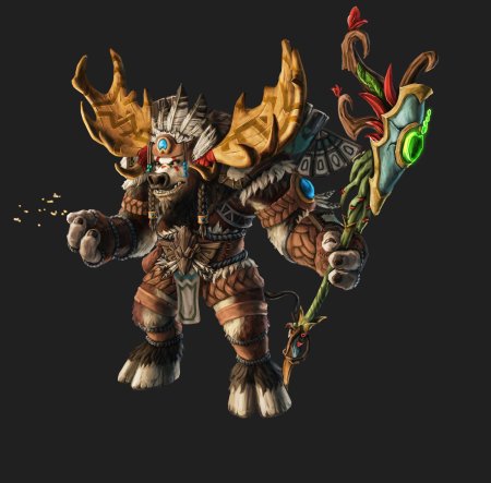 Таурен друид