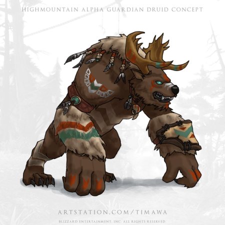 Wow legion друид медведь