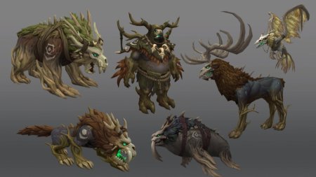 Кул тирас друид формы