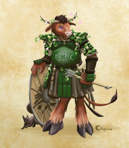 Минотавр днд арт