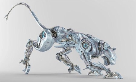 Робот пантера тайгер