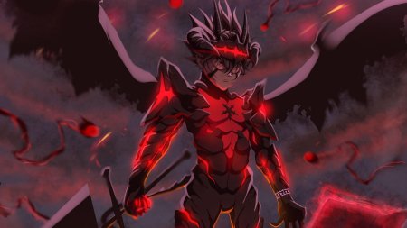 Черный клевер аста демон