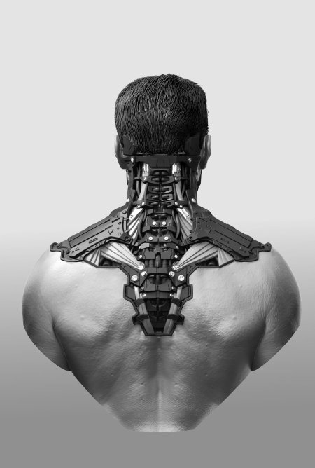 Протез руки киберпанк