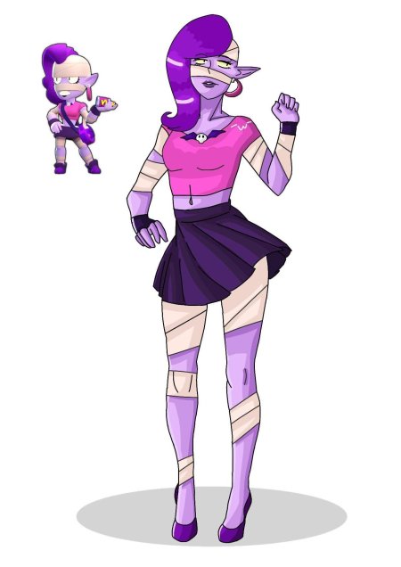 Бравл старс эмз и мортис