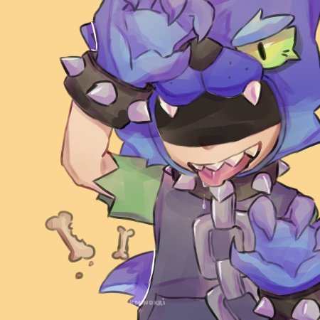 Леон оборотень из brawl stars