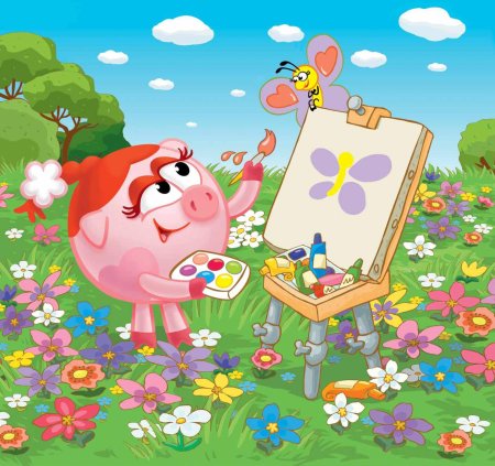 Нюша смешарик