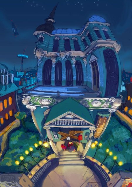 Смешарики дежавю концепт арты