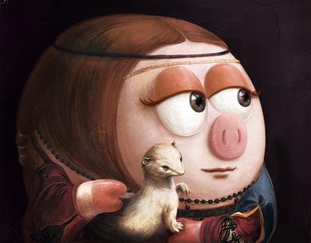 Смешарики в мировой живописи