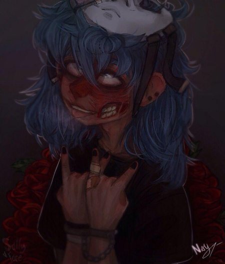 Салли фейс без маски