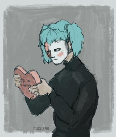 Sally face салли без маски