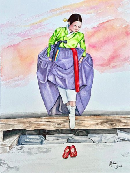 Корейская акварель