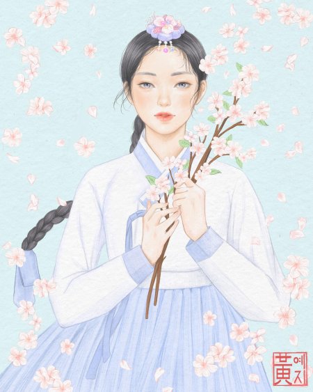 Рисунок корейский