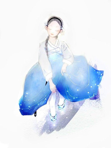 Ханбок рисунок