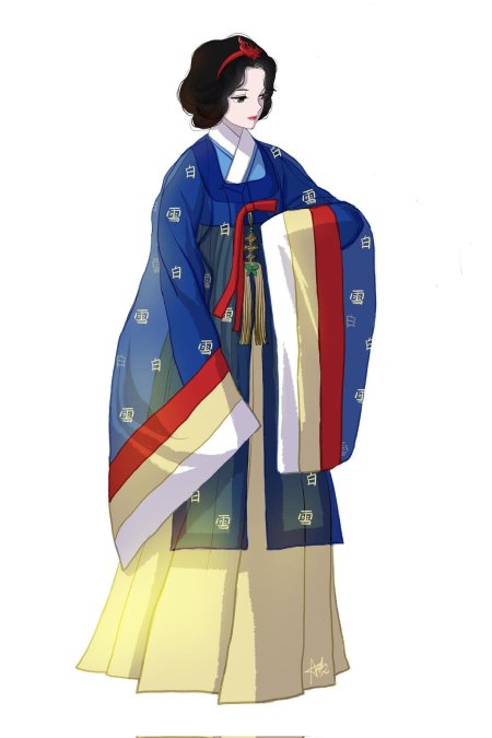 Ханбок императрицы корея