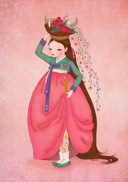 Ханбок аниме