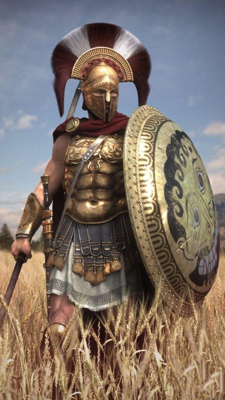 Spartan hoplite