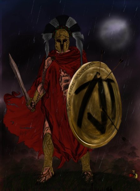 Гоплит рыцарь фэнтези