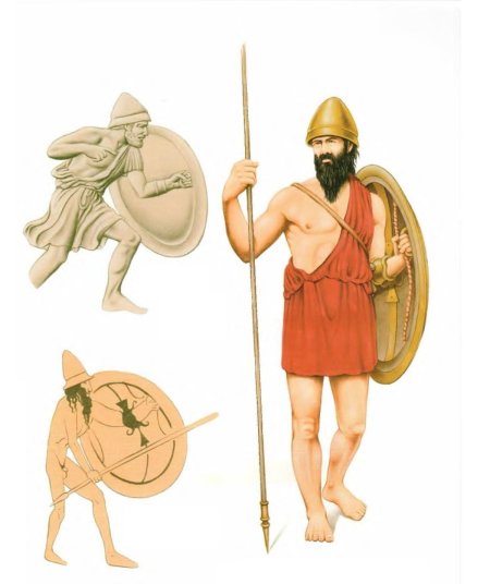 Гоплиты древней греции вооружение
