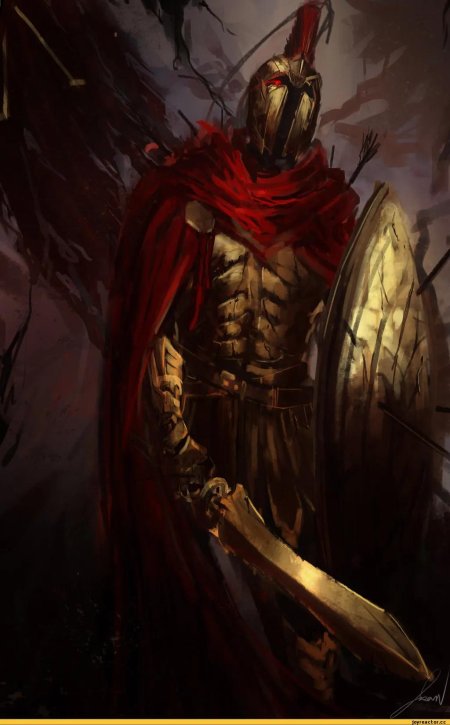 Гоплит рыцарь фэнтези