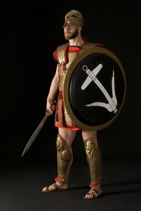 Греческий воин гоплит