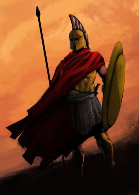 Спартанские гоплиты