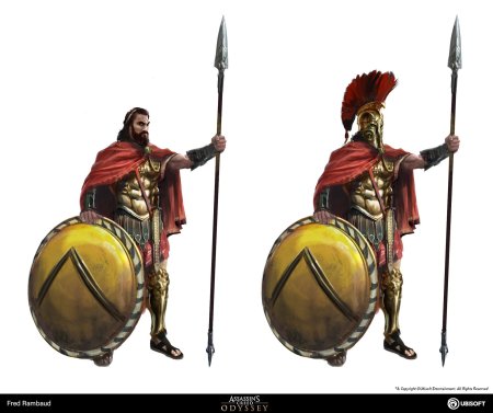 Спартанцы гоплиты