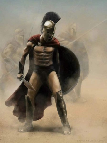 Спартанцев царь леонид