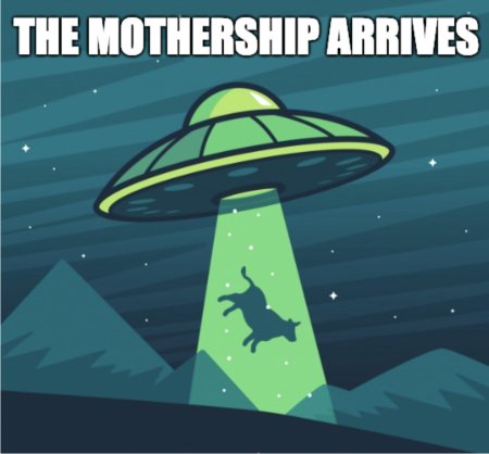 Летающая тарелка инопланетянин