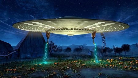 Летающая тарелка нло