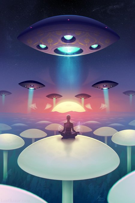 Летающая тарелка «ufo magico»