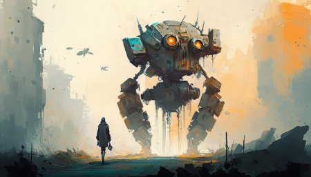 Футуристические роботы