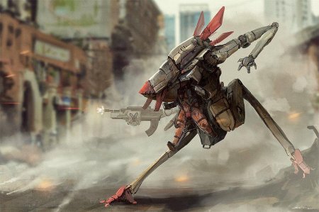 Шагоходы дизельпанк